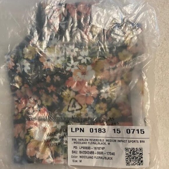 NWT Fabletics Harlow Reversible Midi Sports Bra - Medium - Picture 4 of 6